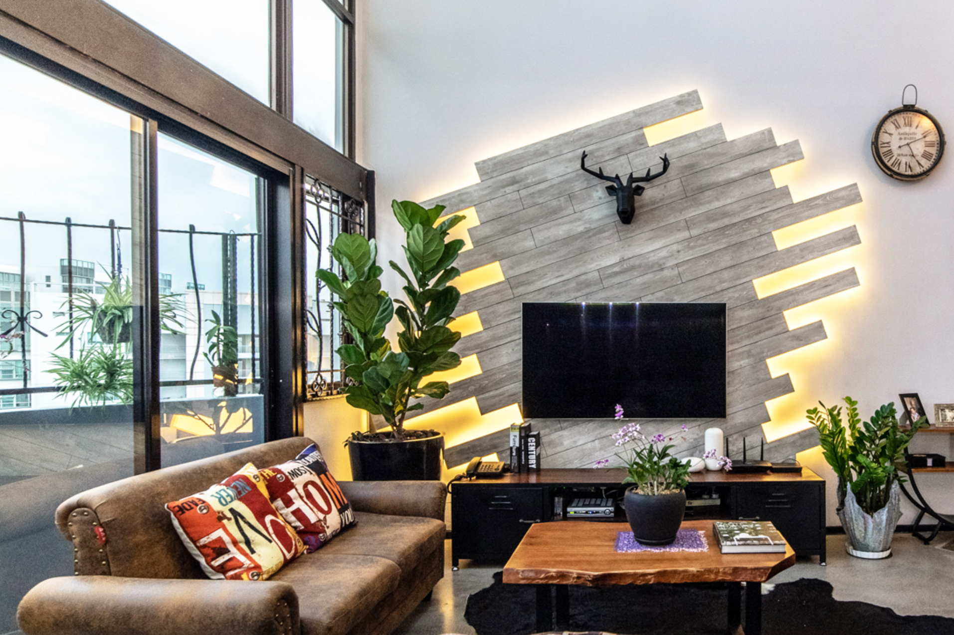 tile used for a feature wall