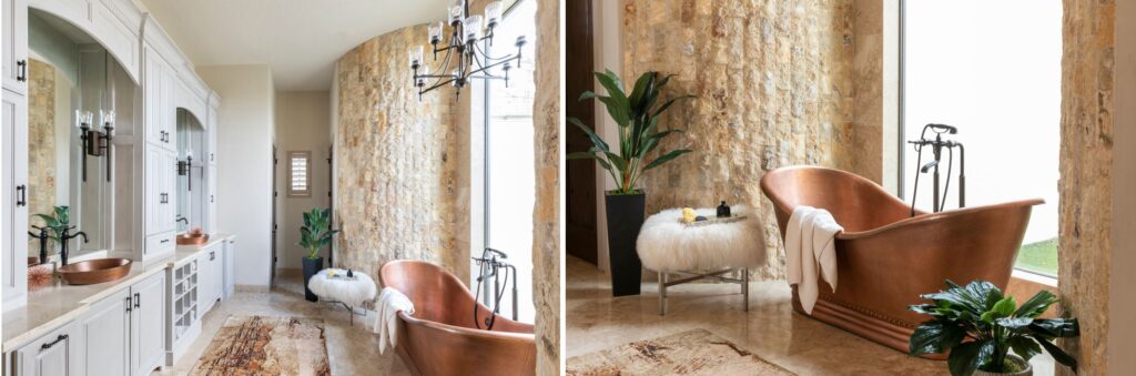 designed master bath